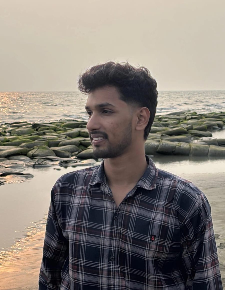Portrait of Mohammad Faysal by the sea